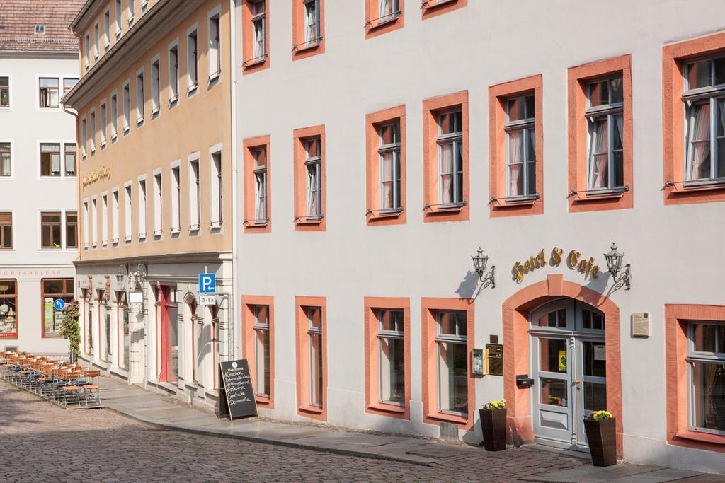 Hotel Garni Residenz Am Markt Meissen Exterior foto