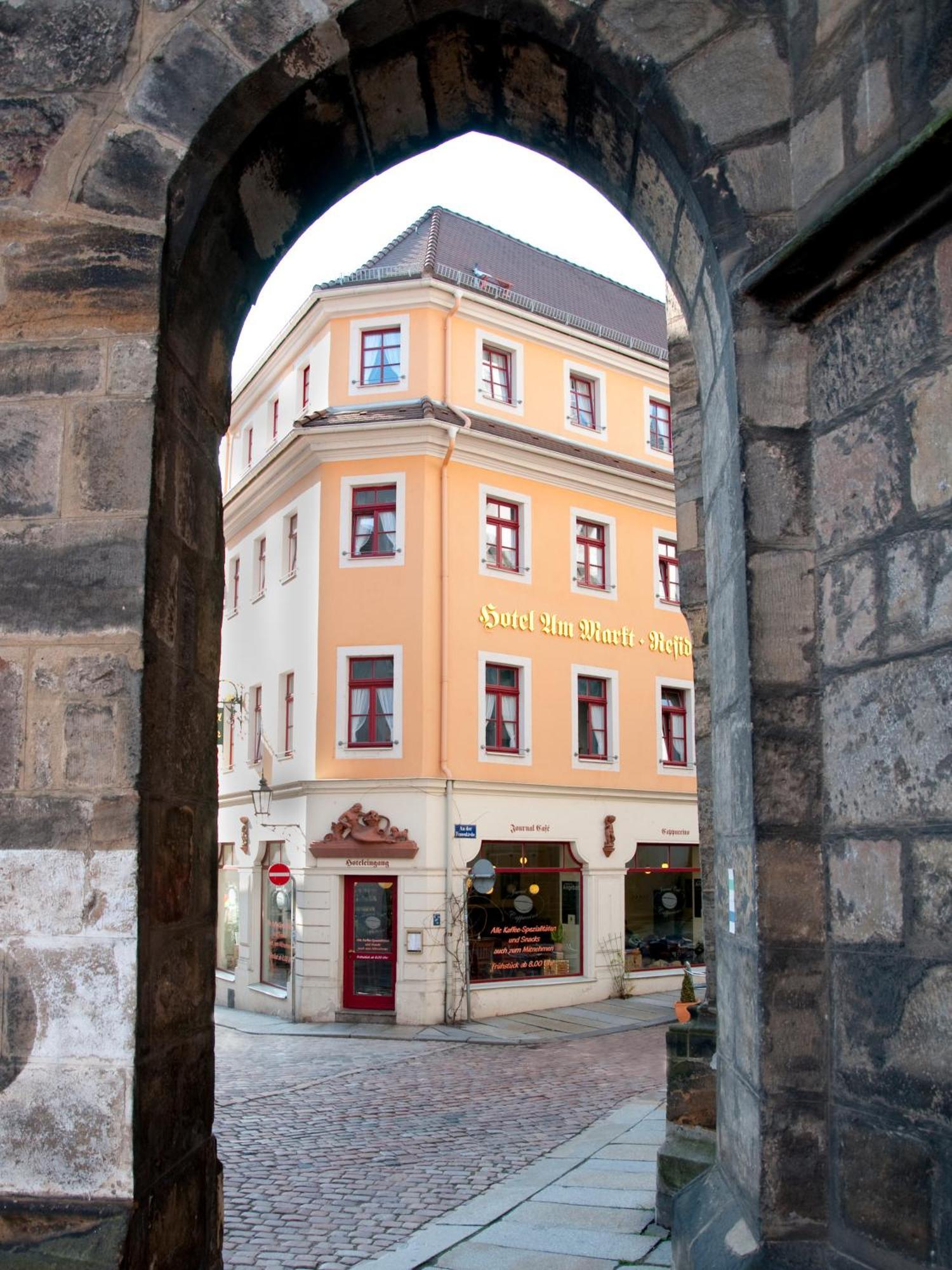 Hotel Garni Residenz Am Markt Meissen Exterior foto