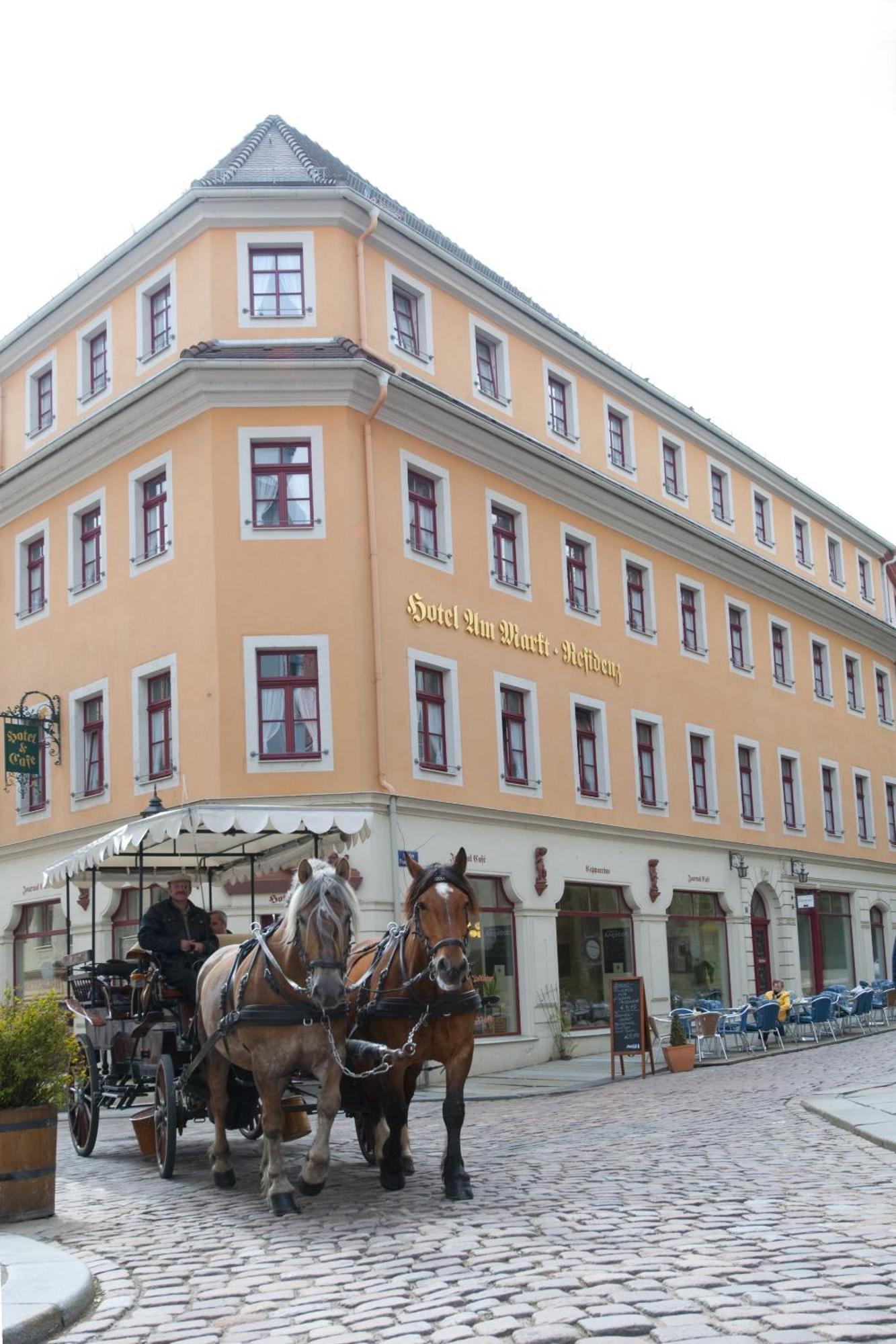 Hotel Garni Residenz Am Markt Meissen Exterior foto