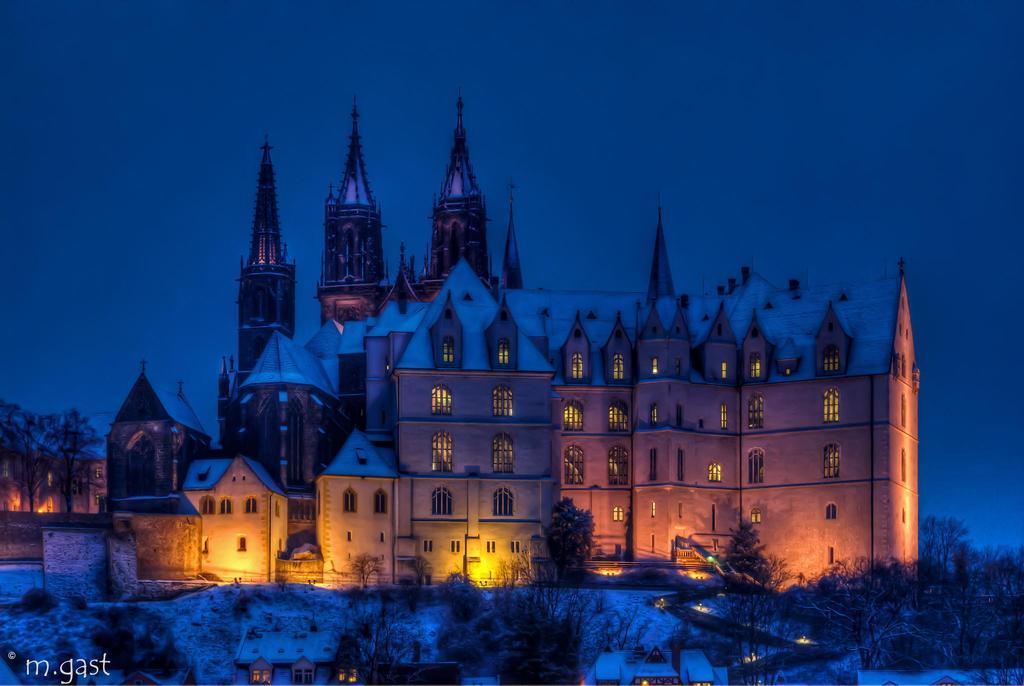 Hotel Garni Residenz Am Markt Meissen Exterior foto